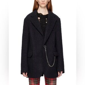 B13 Black Ragged Blazer